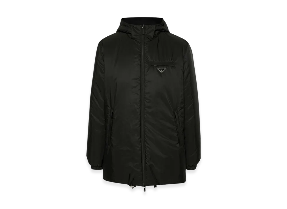 PRADA Re-Nylon Puffer Down Jacket "Black"