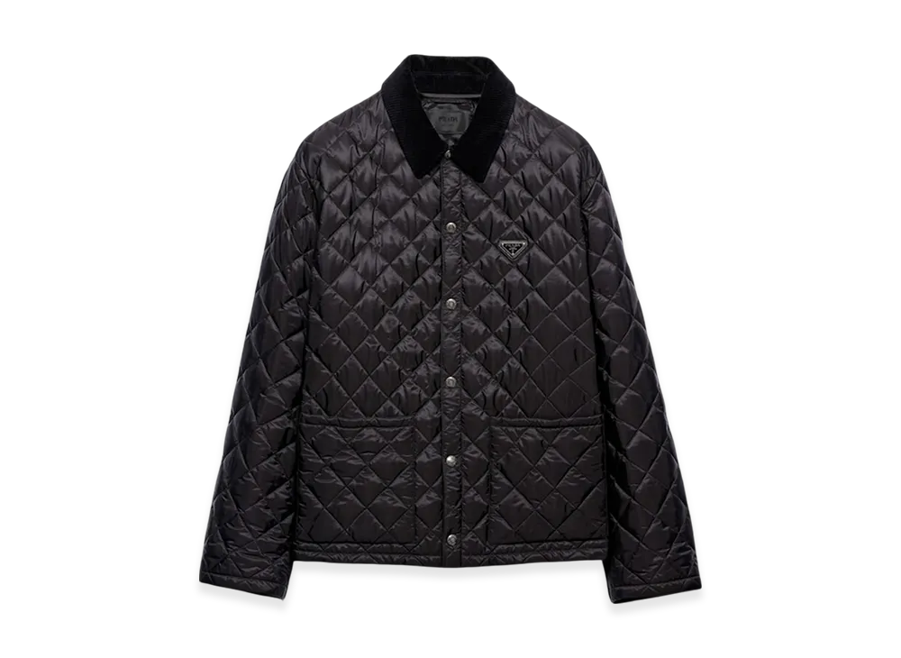 PRADA Re-Nylon Quilted Jacket "Black"