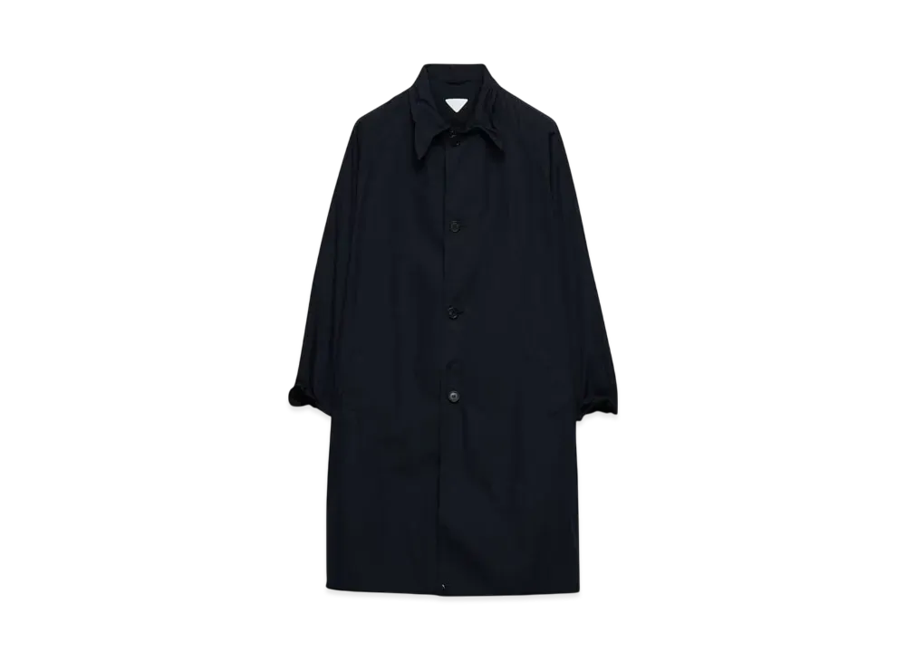 PRADA Men's Cotton Blend Coat "Navy"