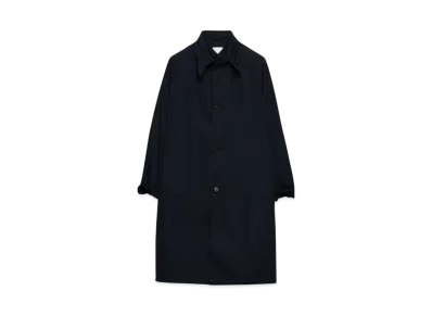 PRADA Men's Cotton Blend Coat "Navy"