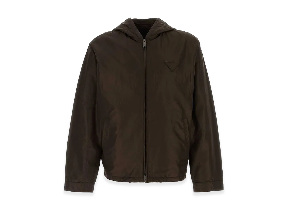 PRADA Silk Jacket "Brown"