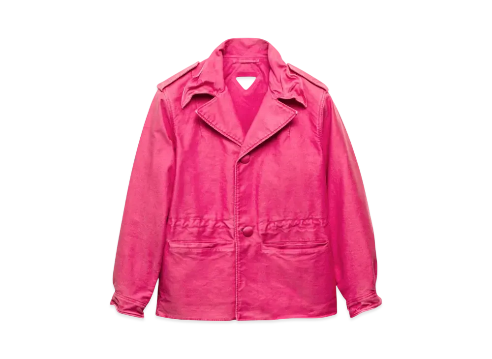 PRADA Men's Cotton Blouson Jacket "Pink"