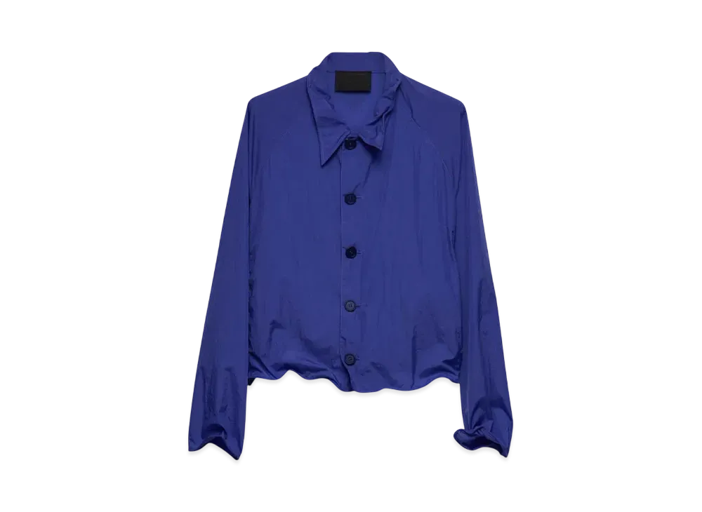 PRADA Men's Nylon Blouson Jacket "Purple"
