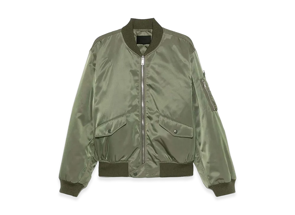 PRADA Nylon Bomber Jacket "Green"