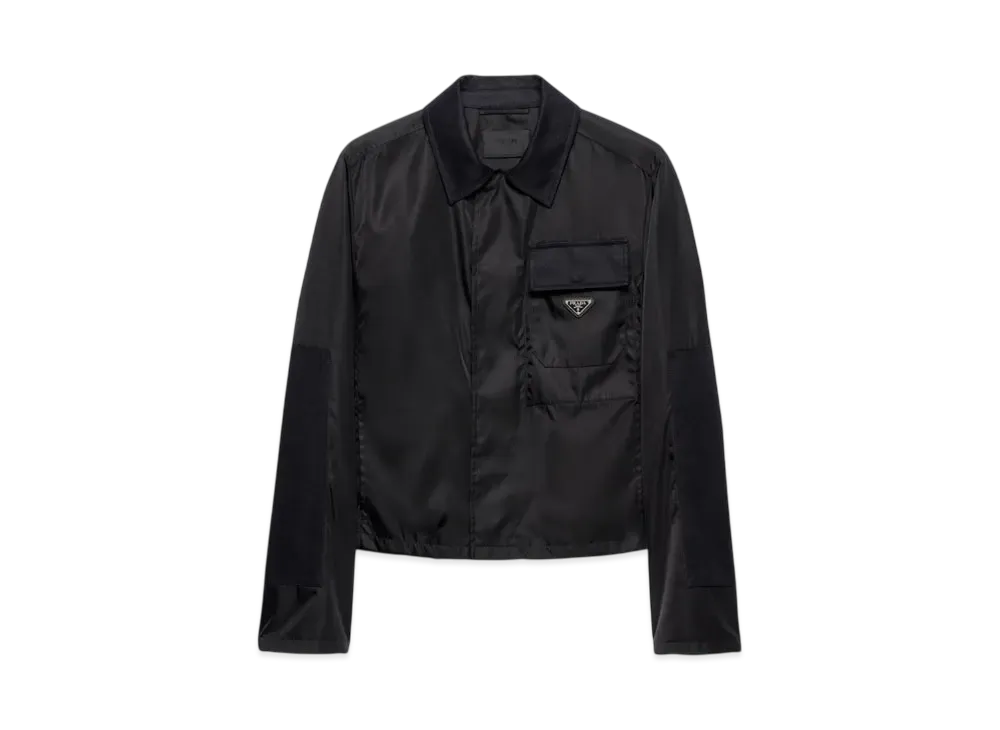 PRADA Men's Re-Nylon Jacket "Black"