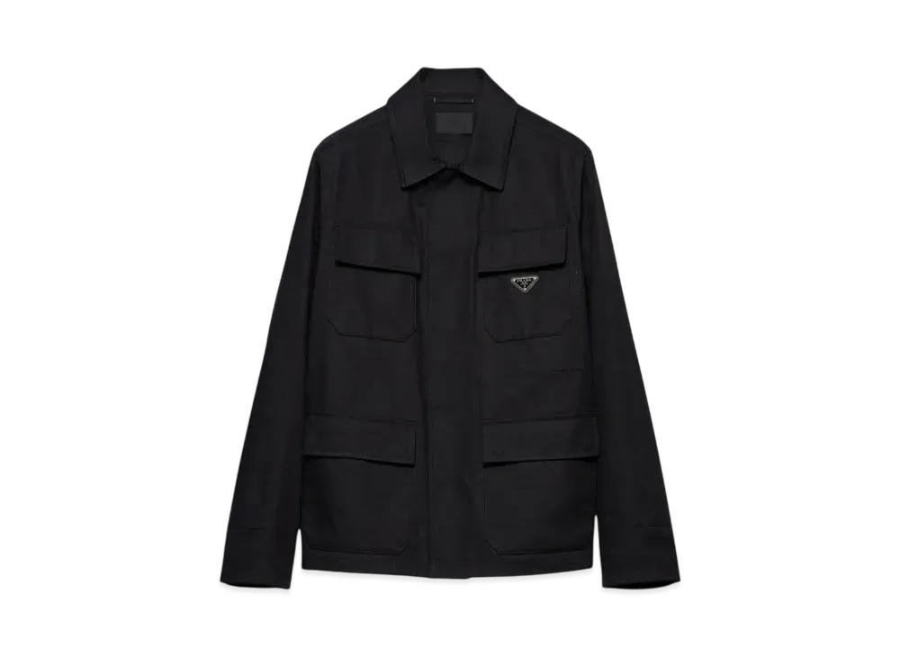 PRADA Men's Cotton Jacket "Black"
