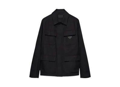 PRADA Men's Cotton Jacket "Black"