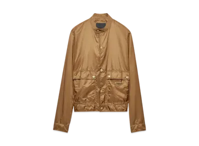 PRADA Men's Re-Nylon Jacket "Brown"