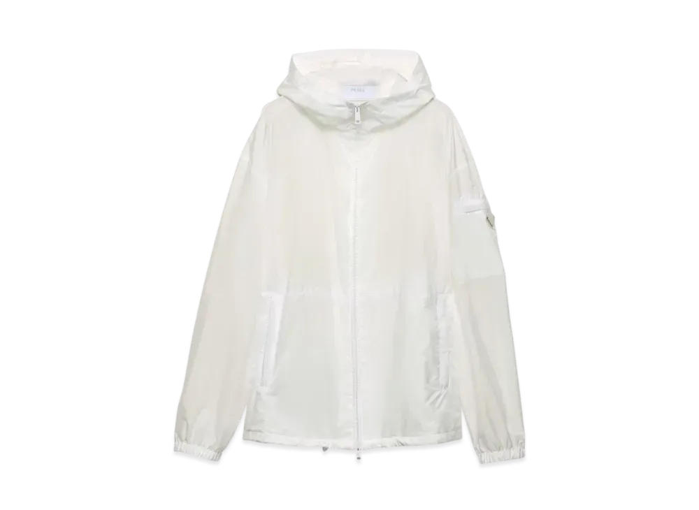 PRADA Men's Re-Nylon Jacket "White"
