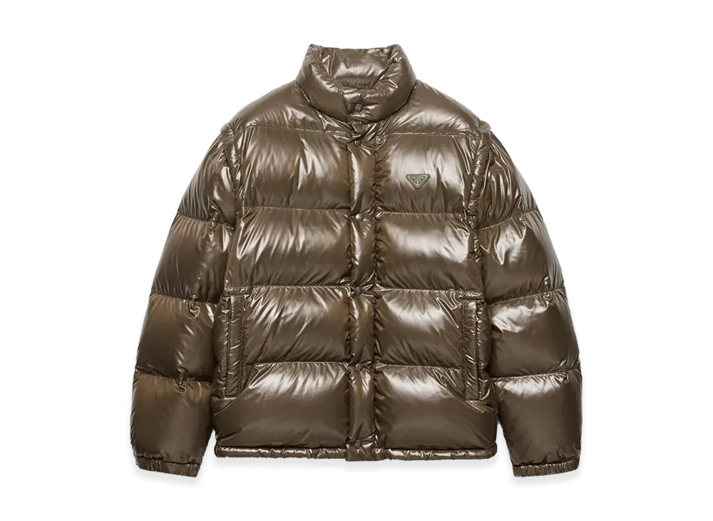 PRADA Re-Nylon Down Jacket "Green"