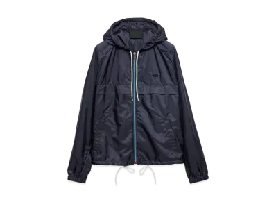 PRADA Men's Re-Nylon Blouson Jacket "Navy"
