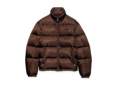 PRADA Logo Down Jacket "Brown"