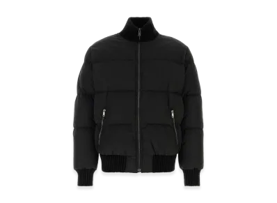 PRADA Cotton Bomber Jacket "Black"