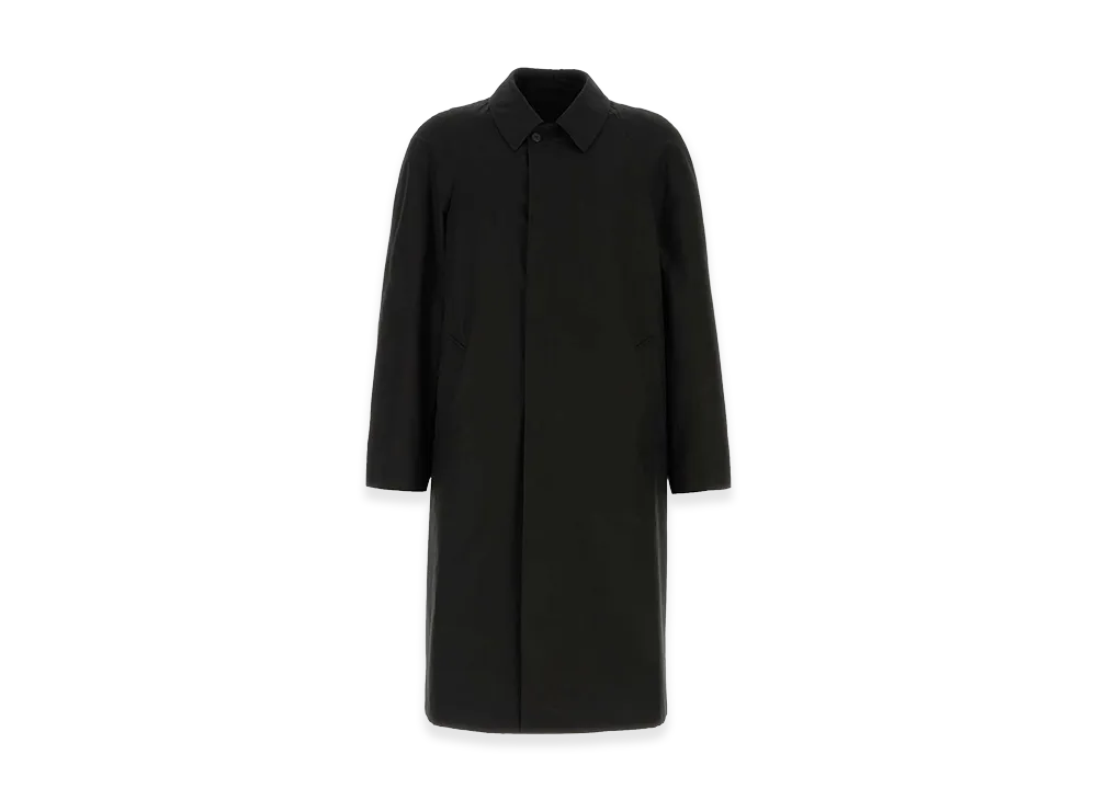 PRADA Cotton Overcoat "Black"