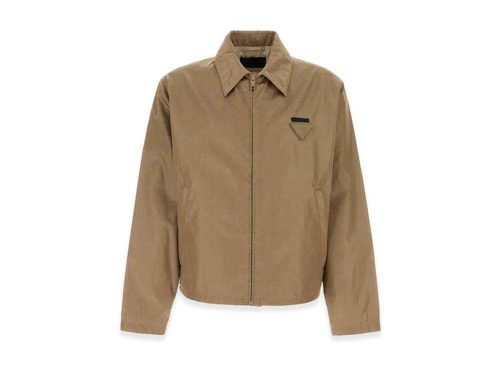 PRADA Cappuccino Re-Nylon Jacket "Beige"
