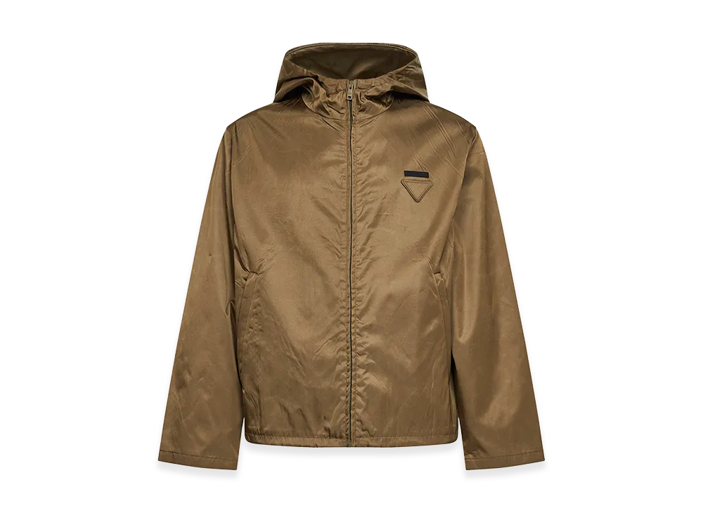 PRADA Re-Nylon Anorak "Brown"