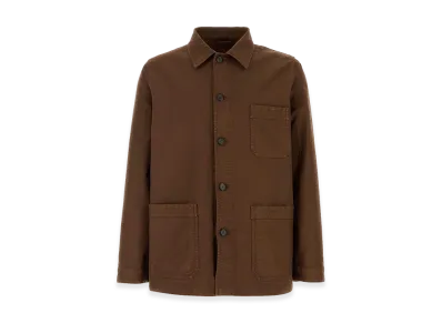 PRADA Canvas Jacket "Brown"