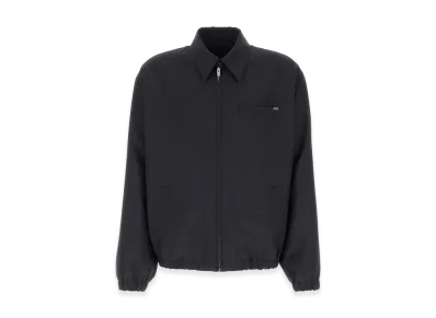 PRADA Wool Blend Bomber Jacket "Blue"