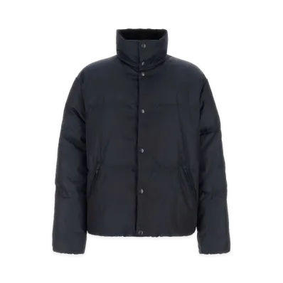 PRADA Re-Nylon Down Jacket "Navy Blue"