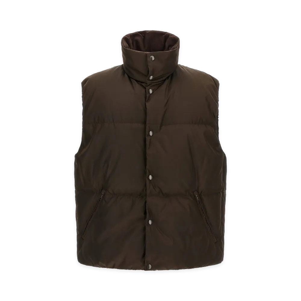 PRADA Re-Nylon Vest "Brown"