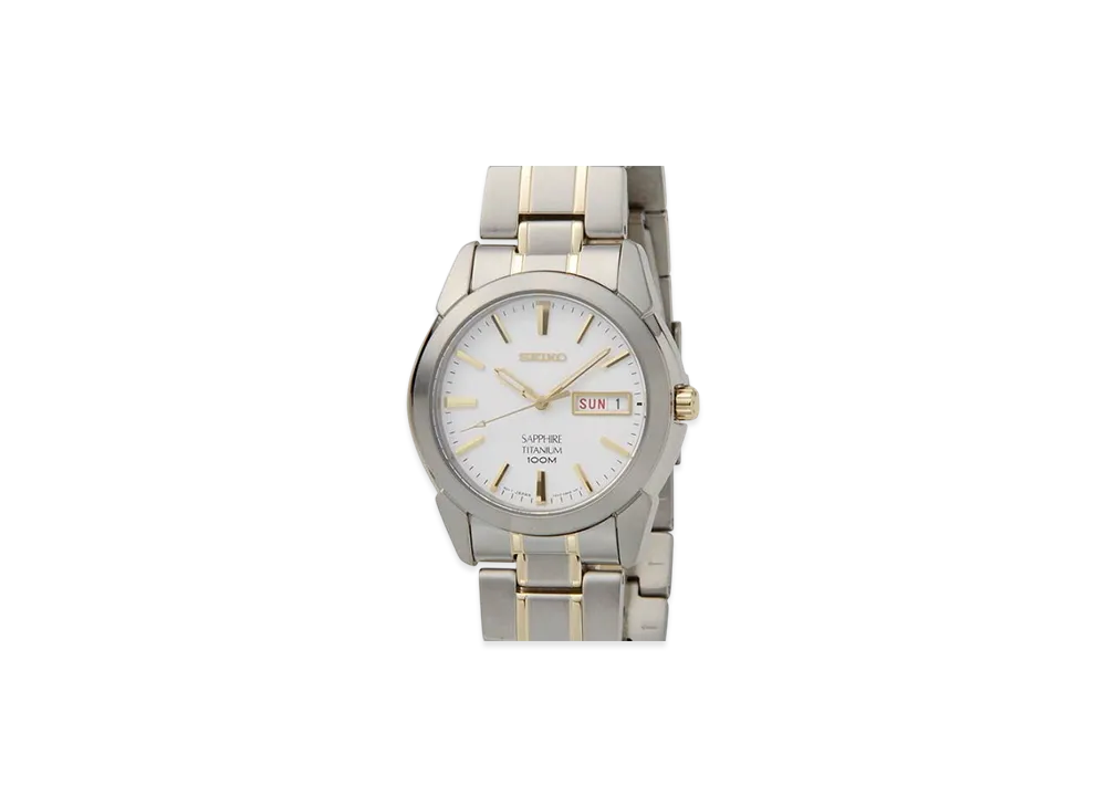 SEIKO Titanium Watch Reverse Import Model "White"