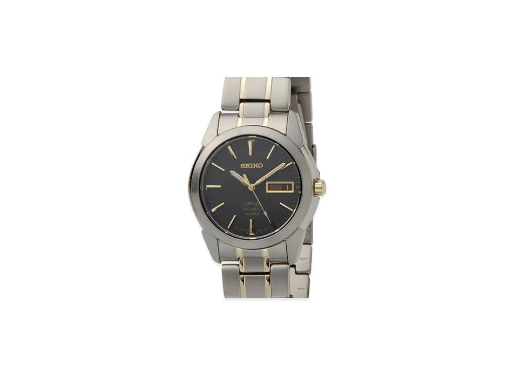 SEIKO Titanium Watch Reverse Import Model "Black"