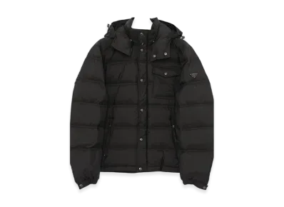 PRADA Hooded Down Jacket "Black"