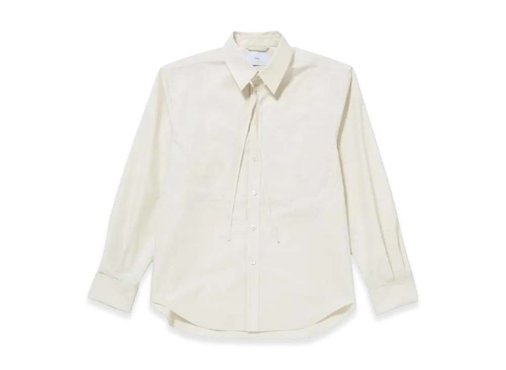 SUGARHILL Ribbon Collar Shirts "Ecru"