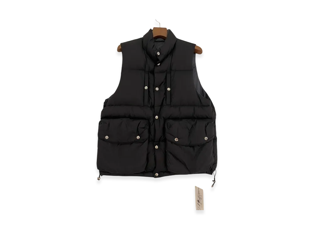 SUGARHILL Puffer Reversible Vest "Black/Navy"