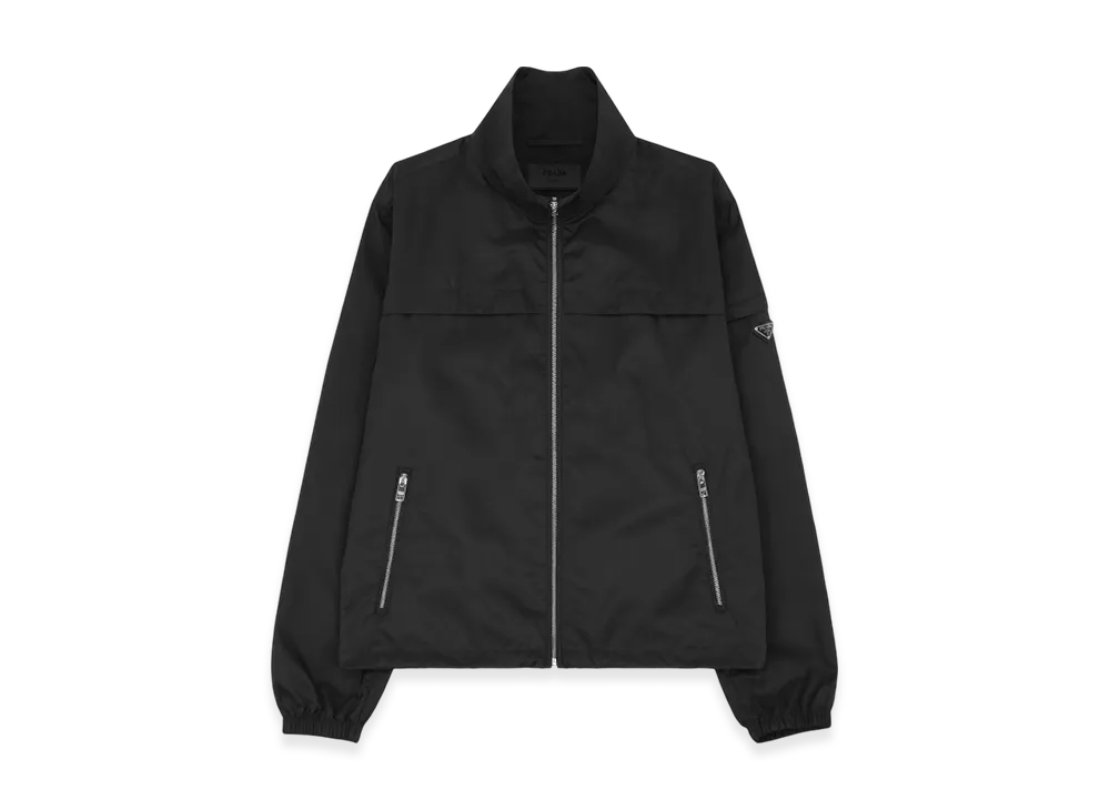 プラダ トライアングルロゴ ジャケット "ブラック" SGN998_106O_F0002