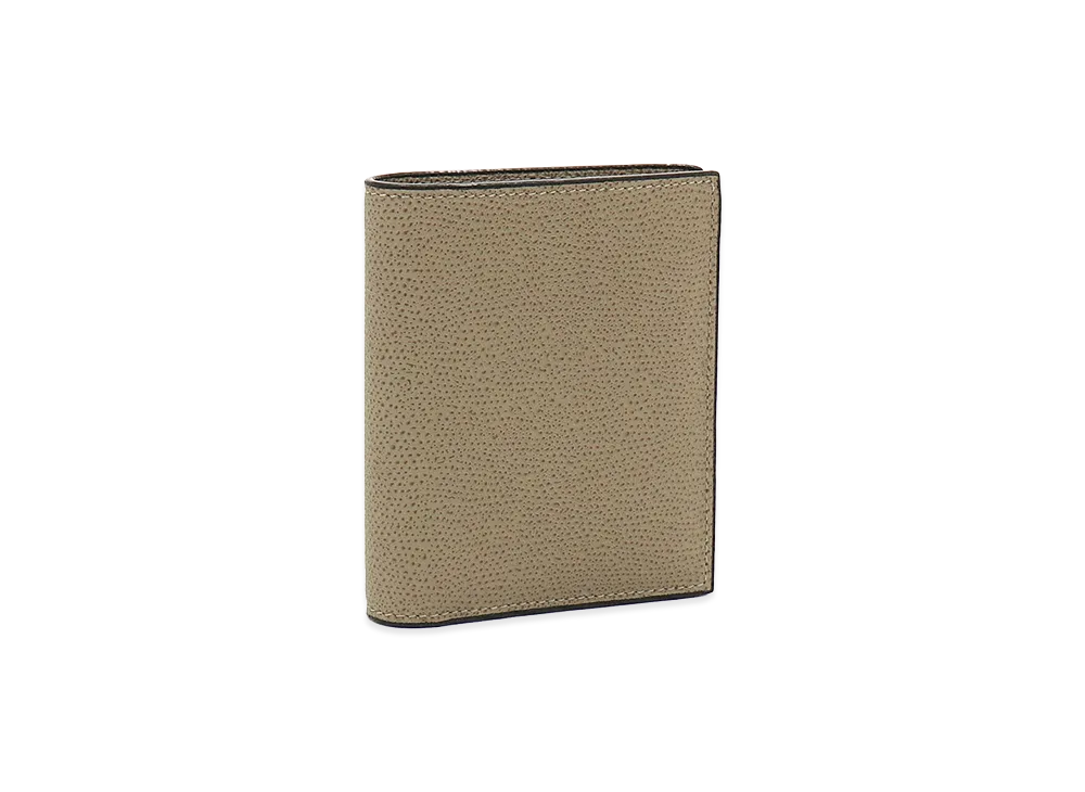 Valextra Women's Bi-Fold Wallet "Oyster Gray"