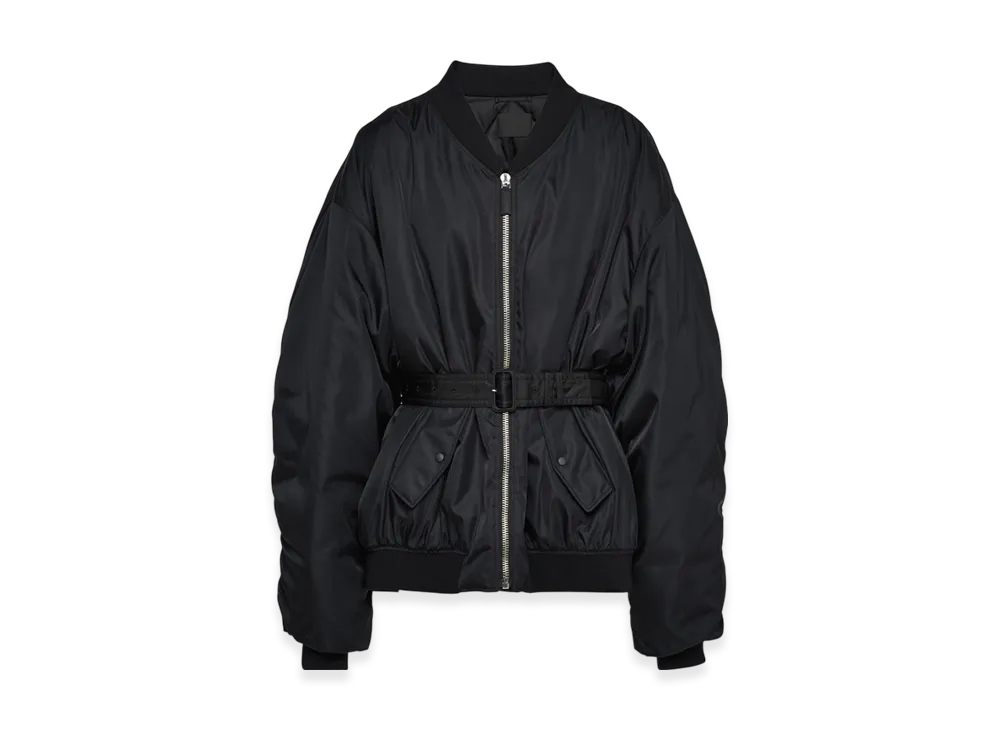PRADA Re-Nylon Bomber Jacket "Black"