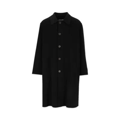 MM6 Maison Margiela Double-Faced Coat "Black"