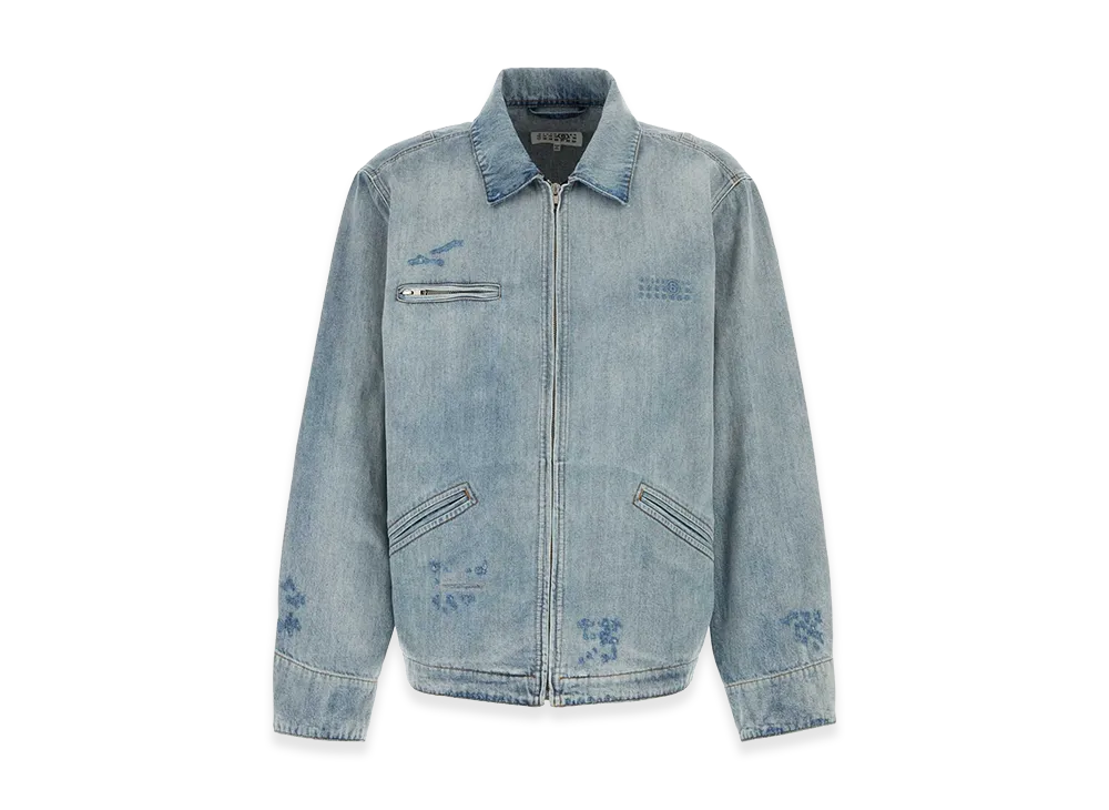 MM6 Maison Margiela Denim Jacket "Light Blue"