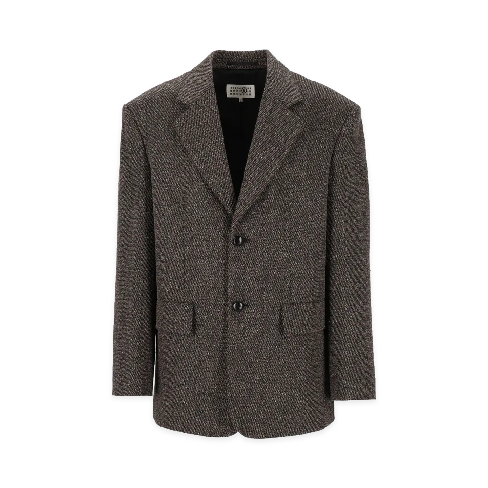 MM6 Maison Margiela Single-Breasted Jacket "Gray"
