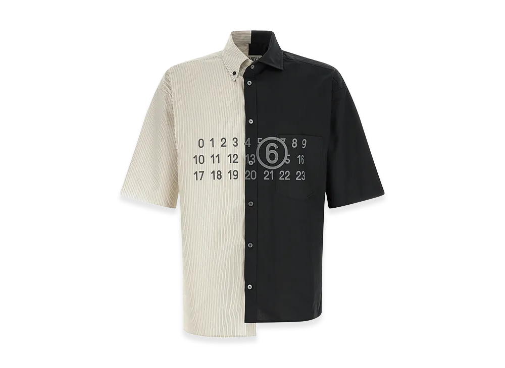 MM6 Maison Margiela Patchwork Shirt "Black"