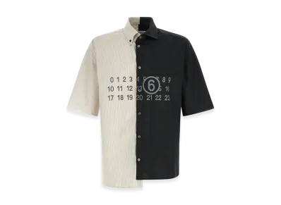 MM6 Maison Margiela Patchwork Shirt "Black"