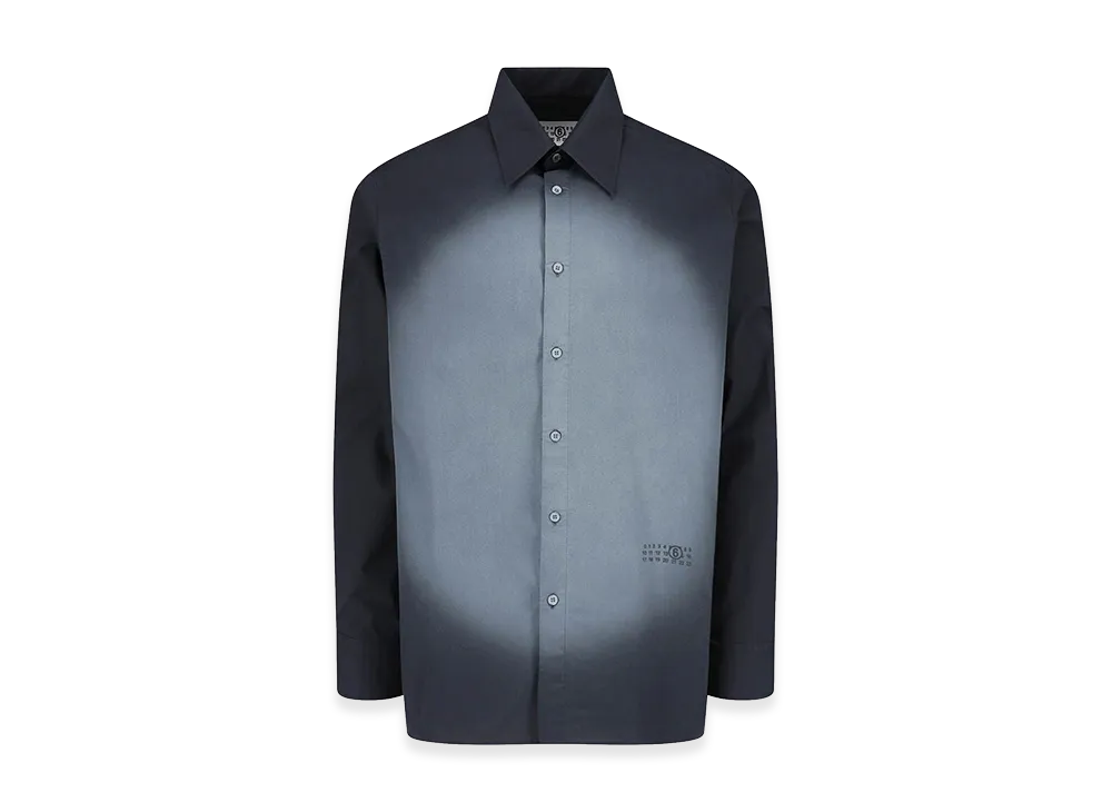 MM6 Maison Margiela Spray Print Shirt "Gray"