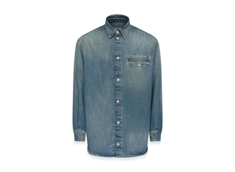 MM6 Maison Margiela L/S Shirt "Blue/Green"