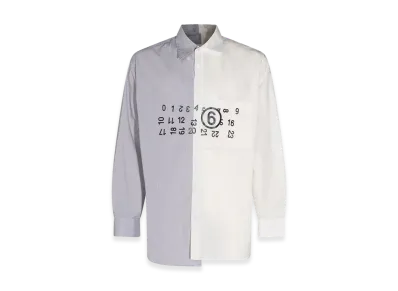 MM6 Maison Margiela Shirts "White/Gray"