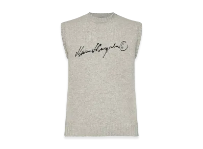 MM6 Maison Margiela V-neck Gilet "Gray"