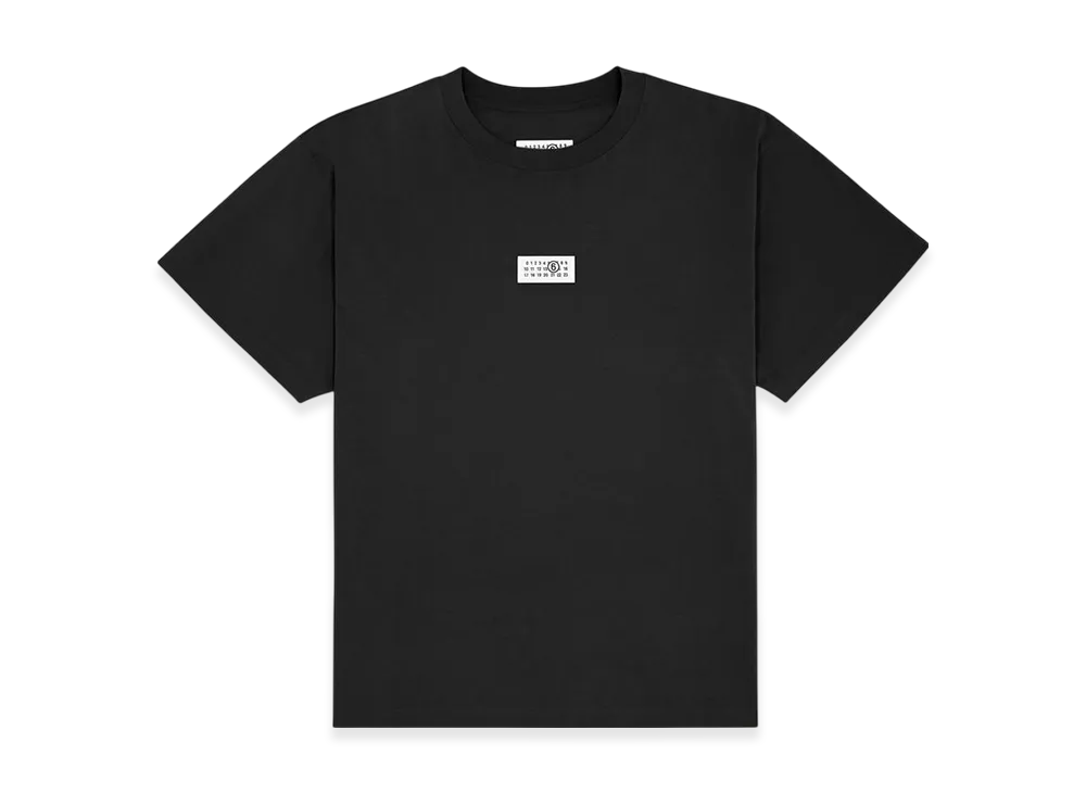 MM6 メゾンマルジェラ メンズ ニューメリックシグネチャ- Tシャツ "ブラック" SH0GC0033S24312900
