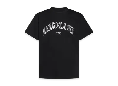 MM6 Maison Margiela Logo Print T-Shirt "Black"