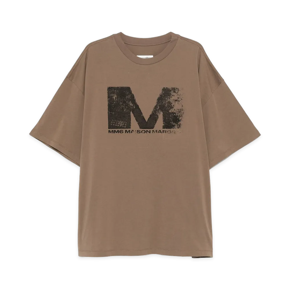 MM6 Maison Margiela T-Shirts "Brown"