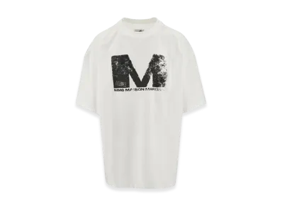 MM6 Maison Margiela M Logo T-Shirt "White"