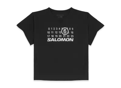 MM6 Maison Margiela x Salomon Men's Sneaker Print T-Shirt "Black"