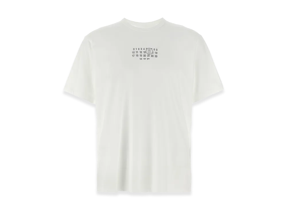 MM6 Maison Margiela 'Numeric Signature MM6' T-Shirt "White"