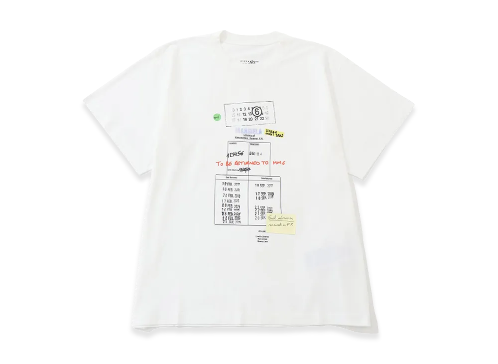 MM6 メゾンマルジェラ Tシャツ "ホワイト" SH0GC0070M20170