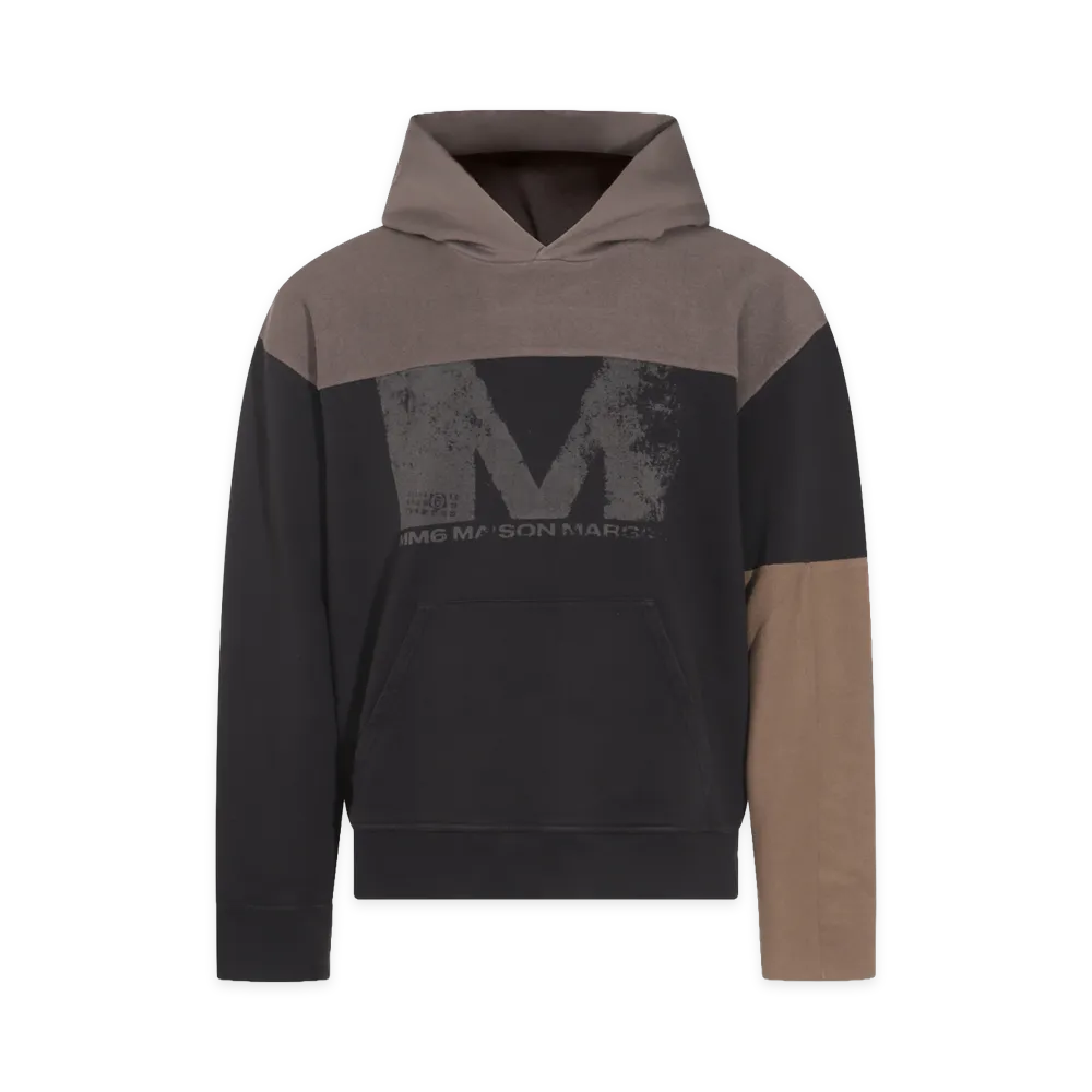 MM6 Maison Margiela Sweaters "Washed Black/Light Brown"