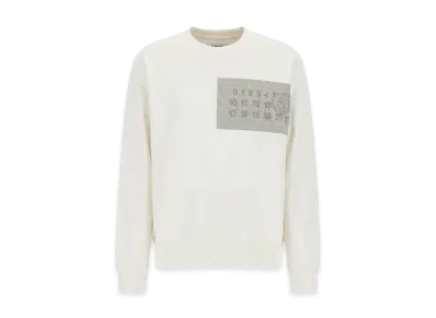 MM6 Maison Margiela Sweatshirt With Logo "White"